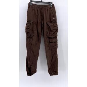 STANDARD CLOTH Men's Brown Cargo Pants SZ S